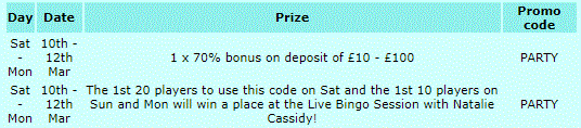 prize Free Bingo