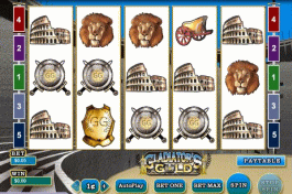free play video slot machine Gladiator Gold Slots